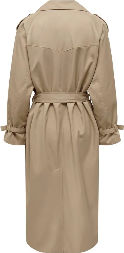 ONLY - Maat XS - ONLCHLOE TRENCHCOAT DOUBLE B. OTW NOOS Dames Jas
