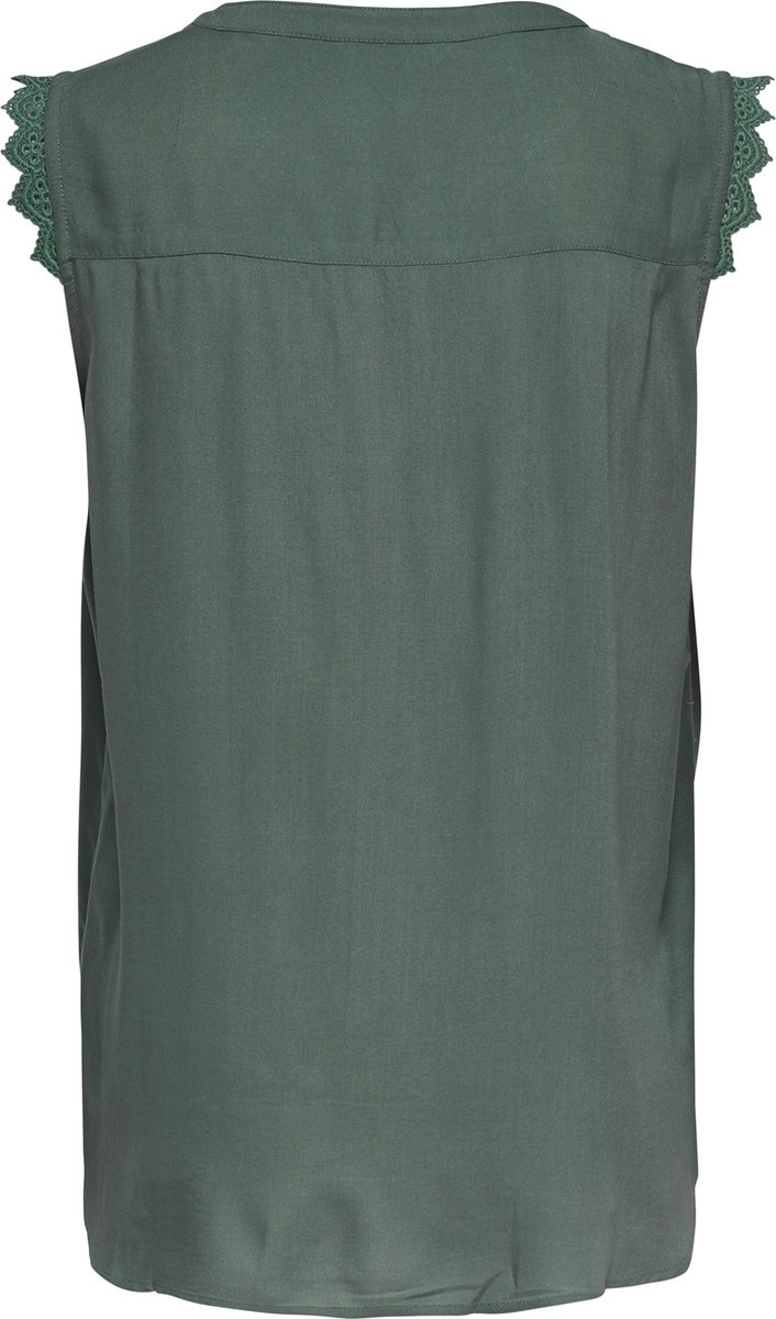 ONLY - Maat M (38) - ONLKIMMI S/L TOP WVN Dames T-Shirt