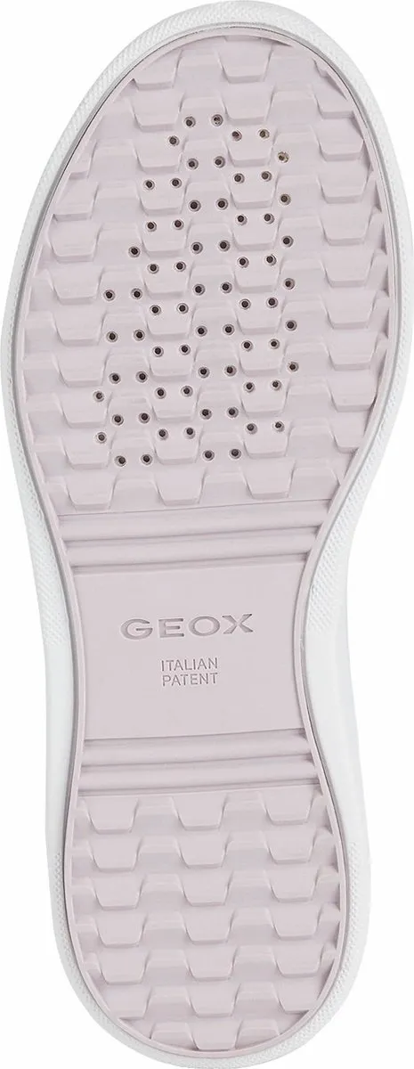 GEOX - Maat 38 - D DALYLA vrouwen Sneakers - wit/roze