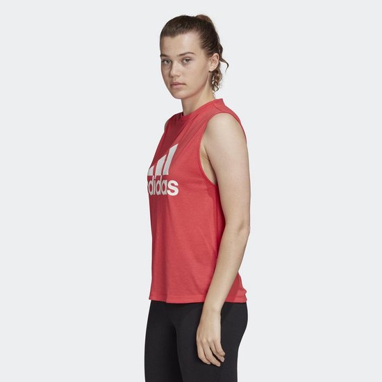 adidas W MH BOS TANK - Maat S