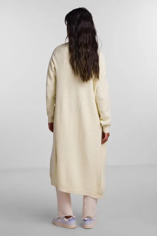 PIECES - Maat M - PCJENNIFER LS LONG KNIT CARDIGAN NOOS BC Dames Vest