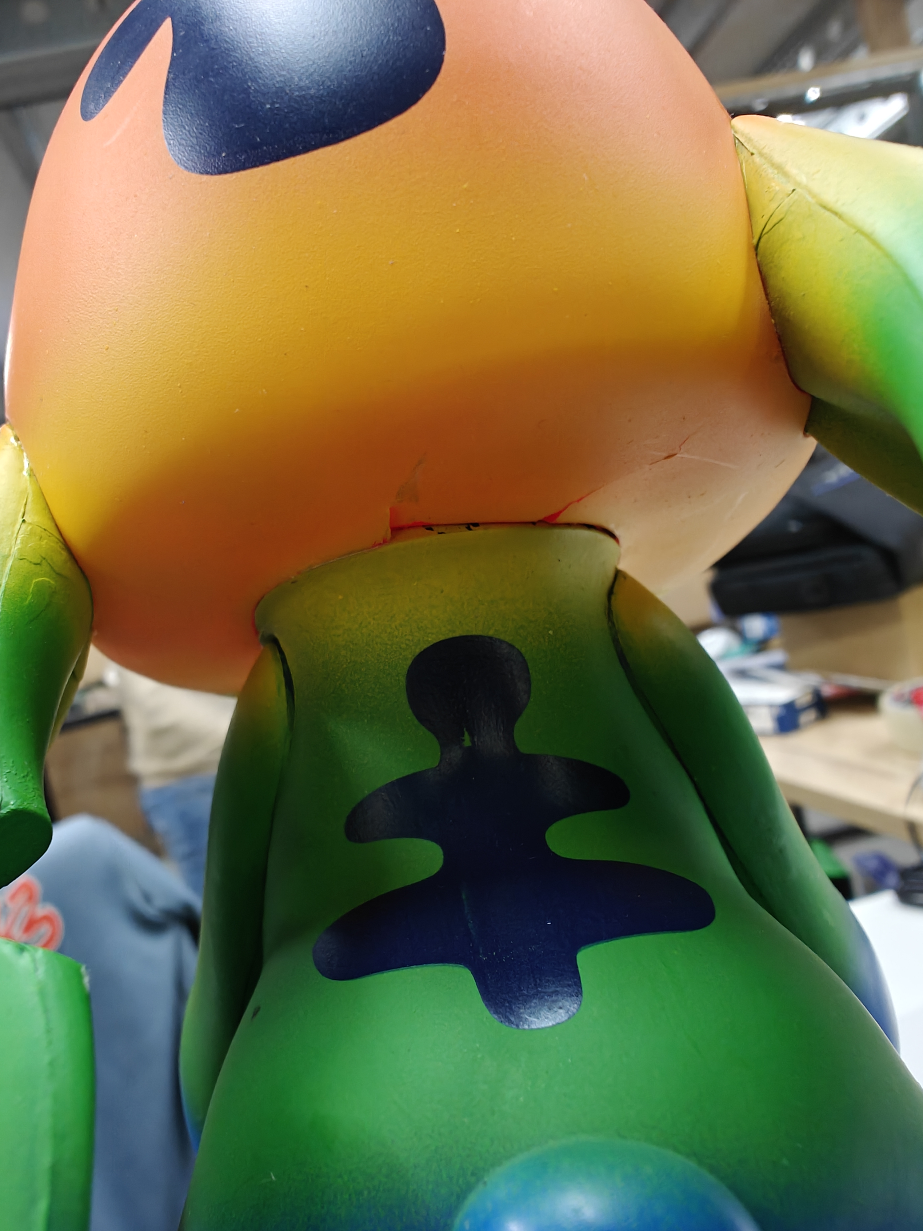 Cably Guy - Stitch Telefoonhouder - Controller Stand - Regenboog
