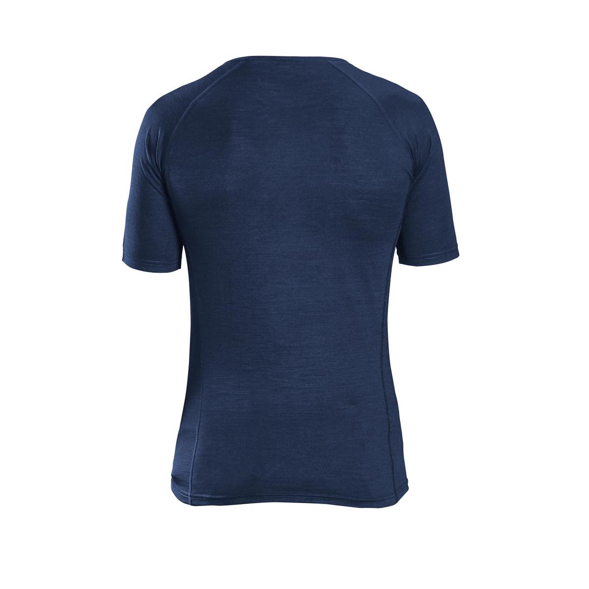 GripGrab - Maat XS - Merino Polyfibre S/S Base Layer Sportshirt Unisex - Navy