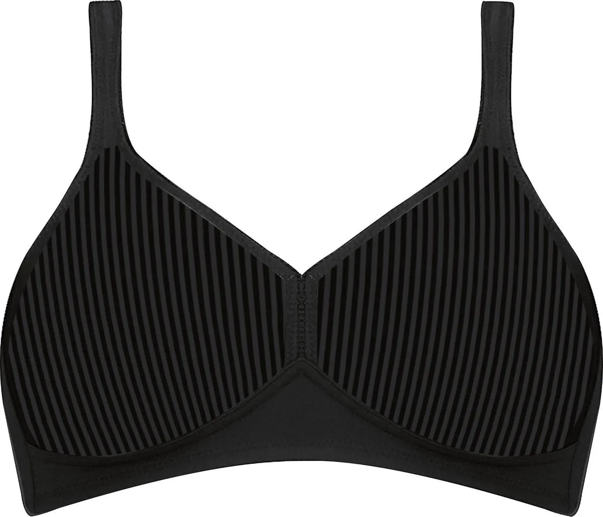 Triumph  - Maat 100A - Modern Soft + Cotton N Beha - Zwart