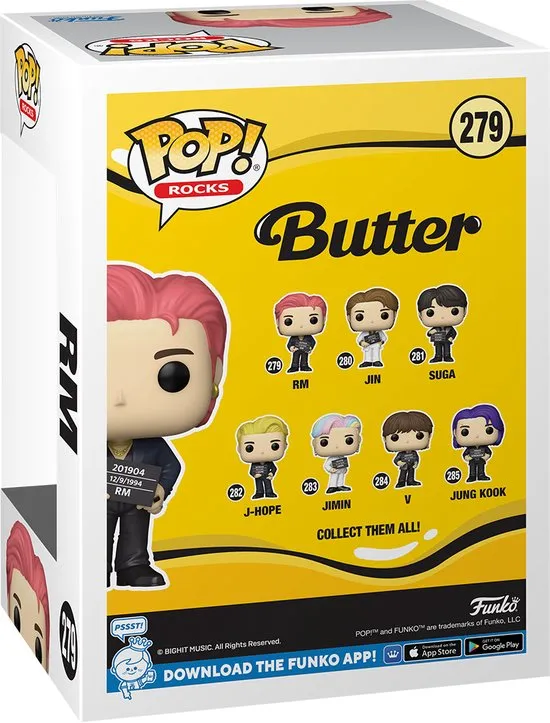 Pop Rocks #279 BTS Butter - RM Funko Pop