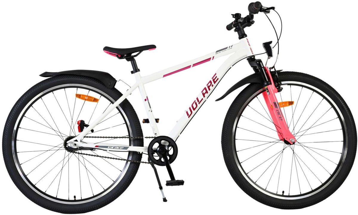 Volare XC Race Kinderfiets - 26 inch - Wit/Roze - Nexus 3
