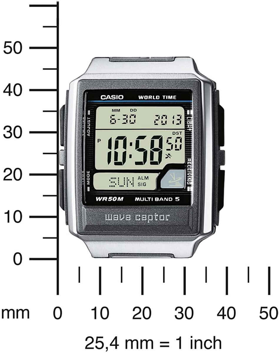 Casio Wave Ceptor WV-59RD-1AEF Heren Horloge - 39 mm