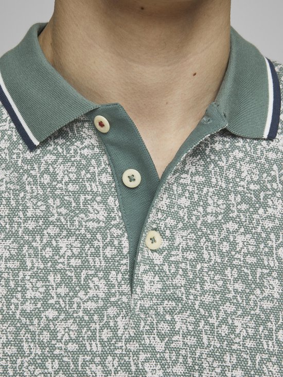 Jack & Jones - JPRBLUWIN POLO SS AOP - S - Dark Forest