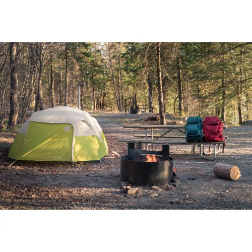 Camping, Buitenshuis, Tent, Rugzak, Stoel