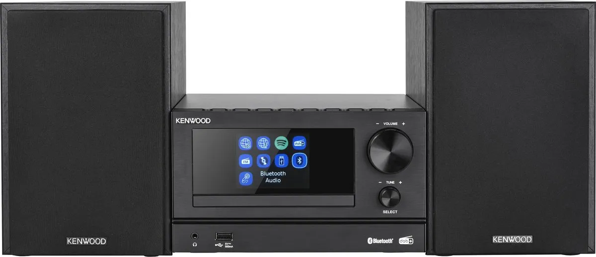 Kenwood M-7000S - Smart Wifi Micro Systeem - Zwart