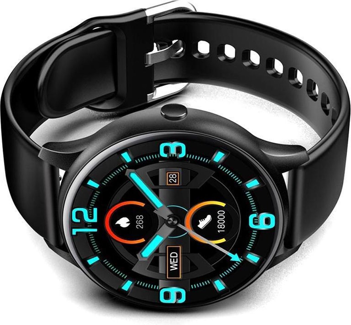 Smart Watch - K21 - Thermometer - Lichaamstemparatuur - Fitness tracker - Bloeddruk - Bluetooth