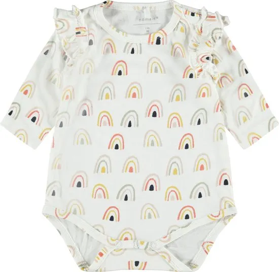 NAME IT  - maat 74 -BABY NBFDAOMI LS BODY BOX Meisjes Body
