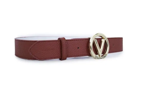 Valentino Round Kledingriem - Maat M - Rood - 110 cm