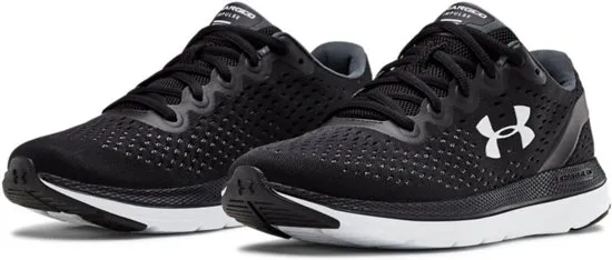 Under Armour W Charged Impulse Dames Hardloopschoenen - Wit/Zwart - Maat 40