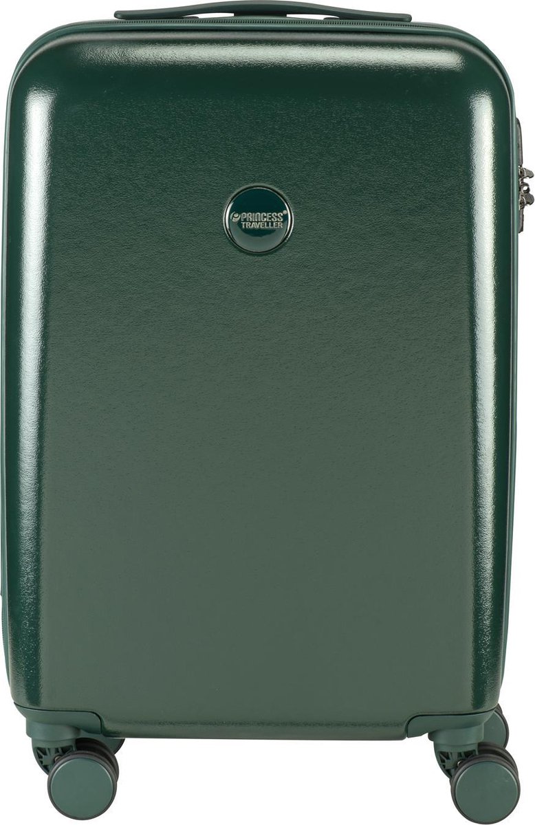 Princess Traveller Harlem - Handbaggage Koffer - Groen - S - 55cm