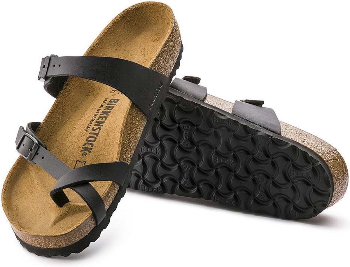 Birkenstock - maat 38 - Mayari Dames Slippers Regular fit - Black