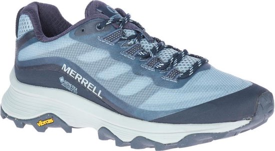 Merrell - maat 38 - MOAB SPEED GTX - Dames Wandelschoenen - Blauw