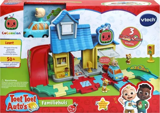 VTech Toet Toet Auto's CoComelon Familiehuis Speelset