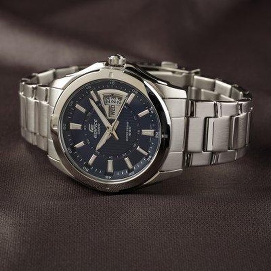 Casio Edifice Classic EF-129D-2AVEF Herenhorloge 44,8 mm - Zilverkleurig