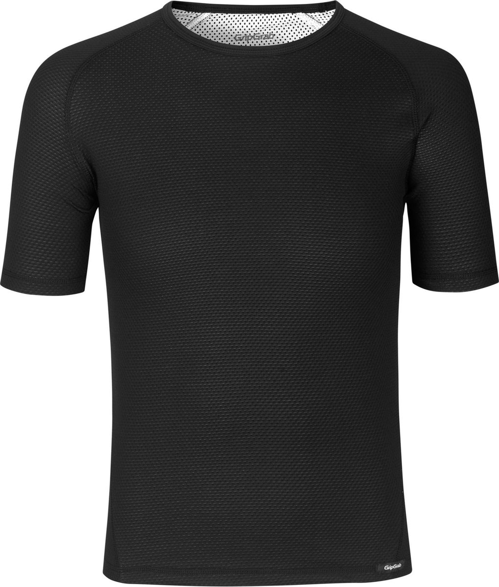 GripGrab - Maat XXL - Ride Thermal Short Sleeve Base Layer - Zwart - Unisex