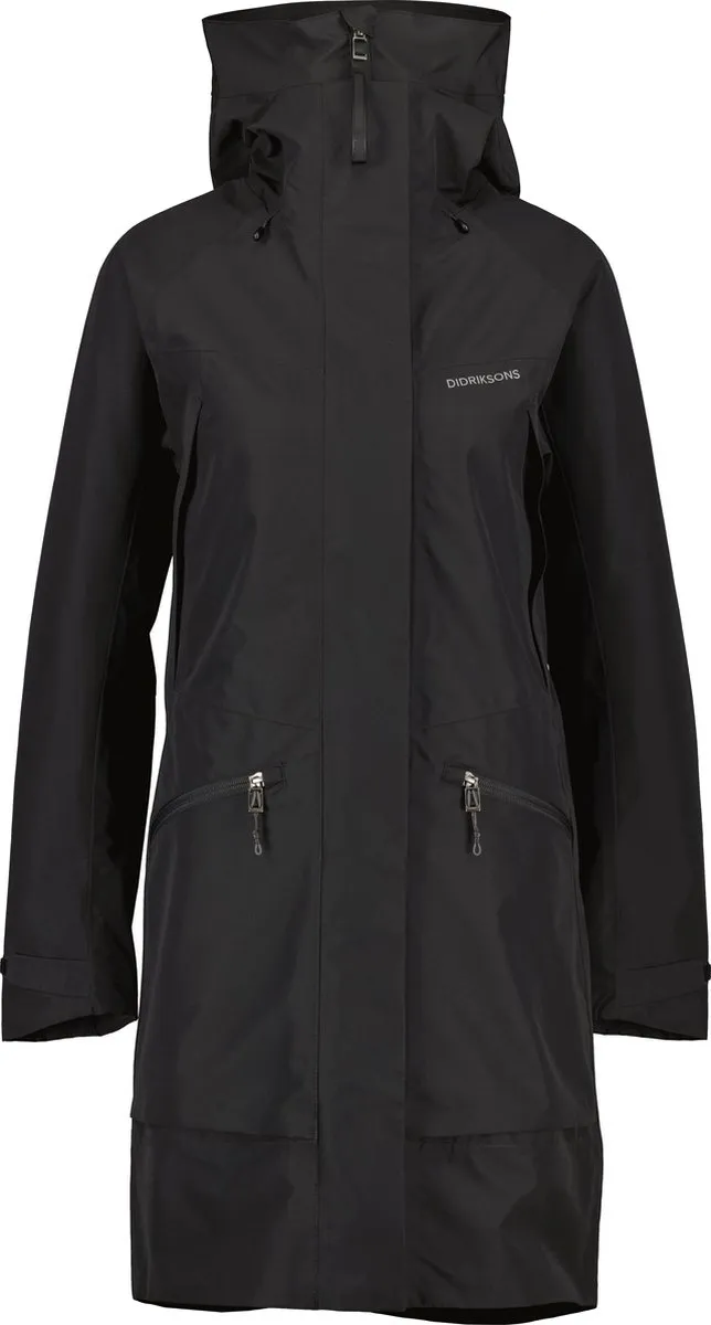 jas, waterproof, regenjas, zakken, lange jas
