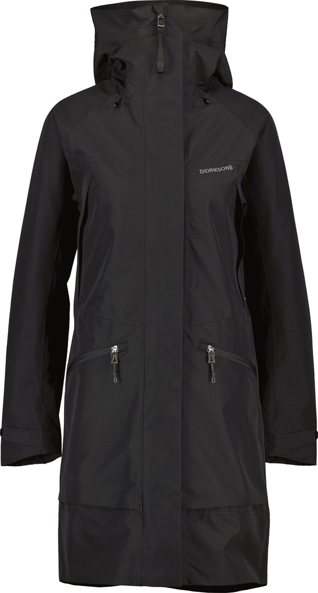 jas, waterproof, regenjas, zakken, lange jas