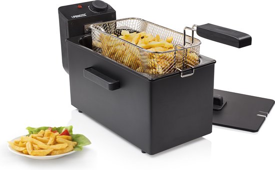 Princess Friteuse 182727 - 3 liter - Koude zone - Frituurpan - 2000W