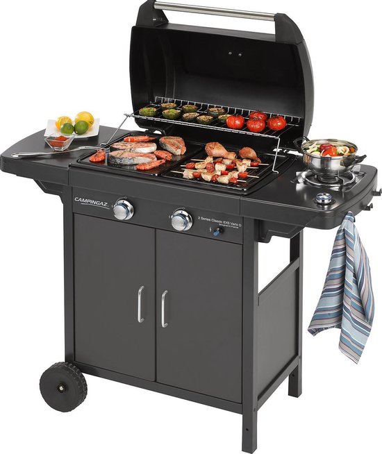 Campingaz 2 Series Classic EXS Vario Gasbarbecue - BBQ met 2 branders - Zwart