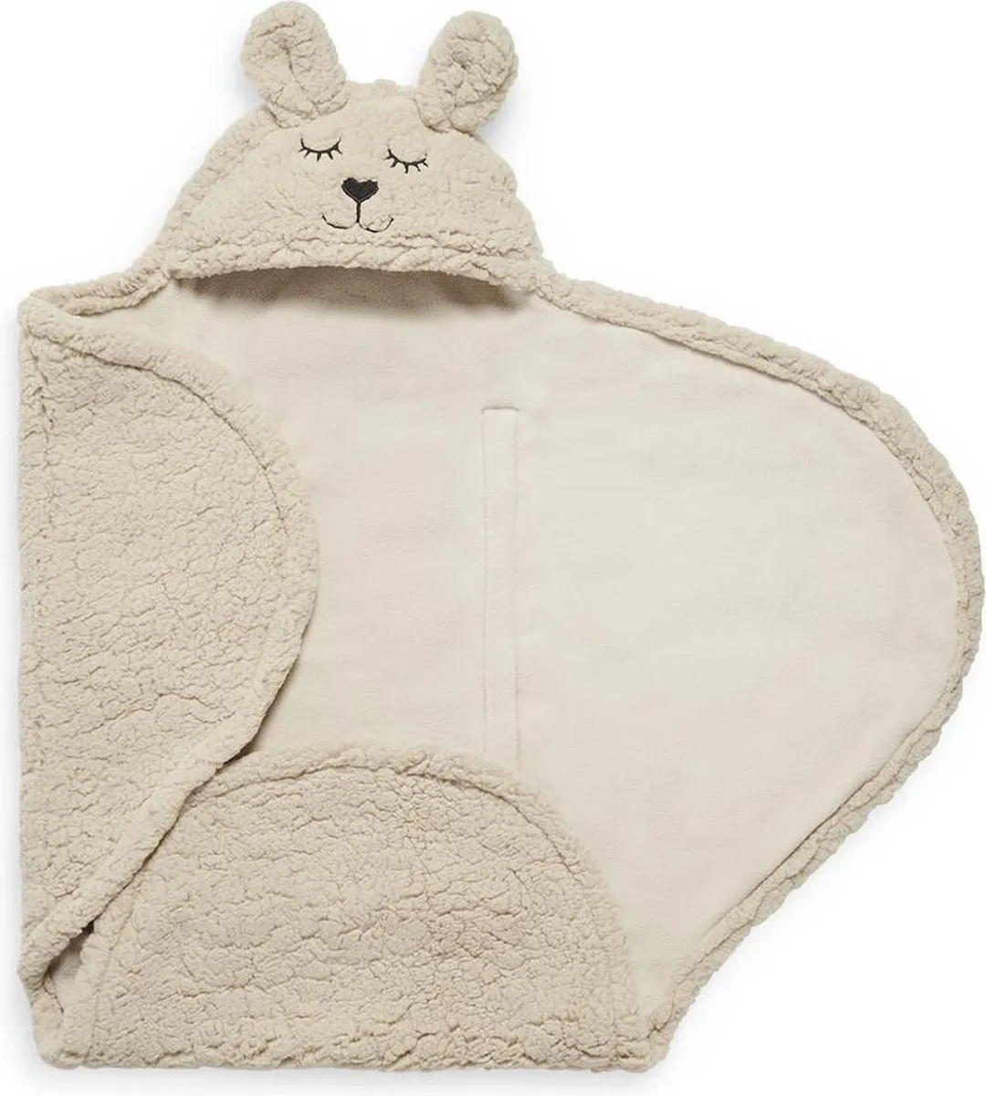 Jollein Wikkeldeken Bunny 100x105cm - Nougat