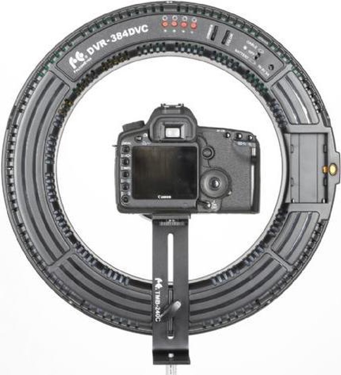 Falcon Eyes LED Ring Lamp Dimbaar DVR-384DVC op 230V