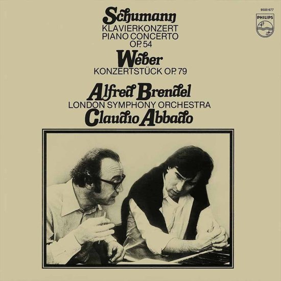 Alfred Brendel/Piano Concerto In A Minor/Schumann -  Konzertstuck - LP - Hoes licht beschadigd (vouw