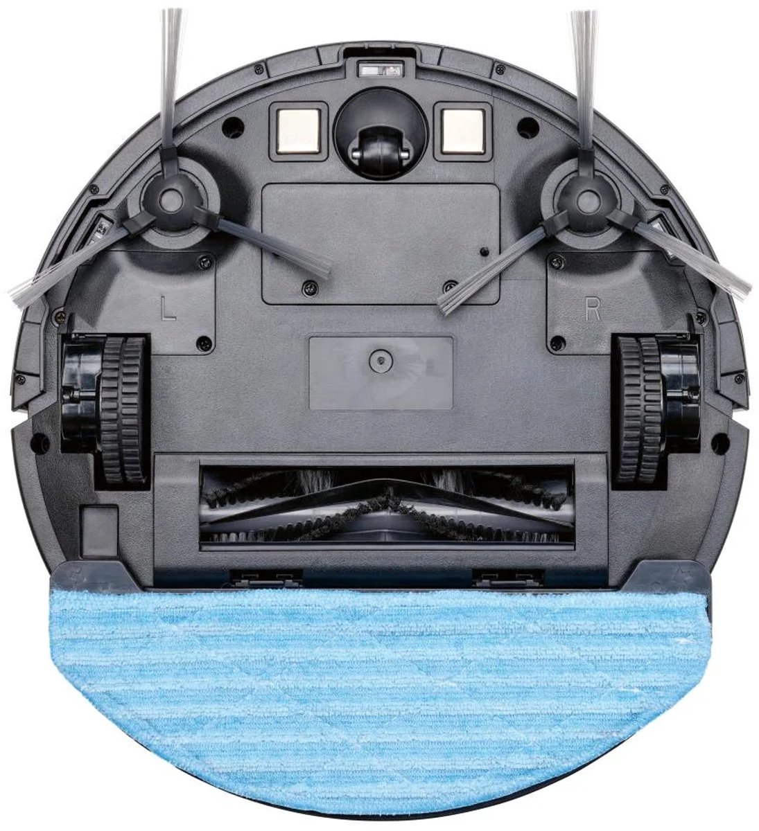 Silvercrest Robotstofzuiger met dweilfunctie - 2-in-1: stofzuigen en dweilen - Stofreservoir: 435 ml - Waterreservoir: 150 ml