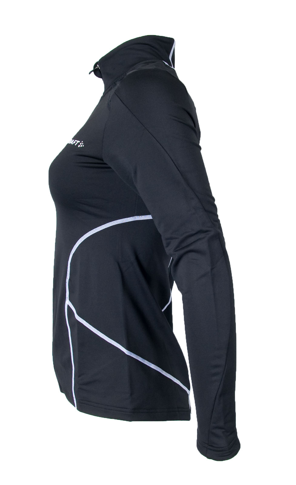 Craft lichtgewicht stretch - Maat M - Damessweatshirt met volledige ritssluiting