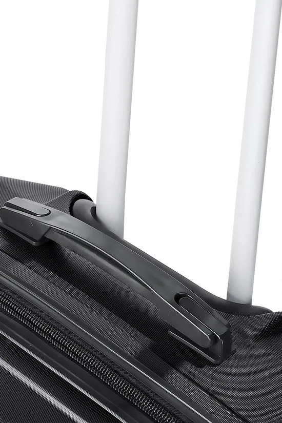 Polo&Sky Trolley Reiskoffer Middelgroot 67cm Zwart