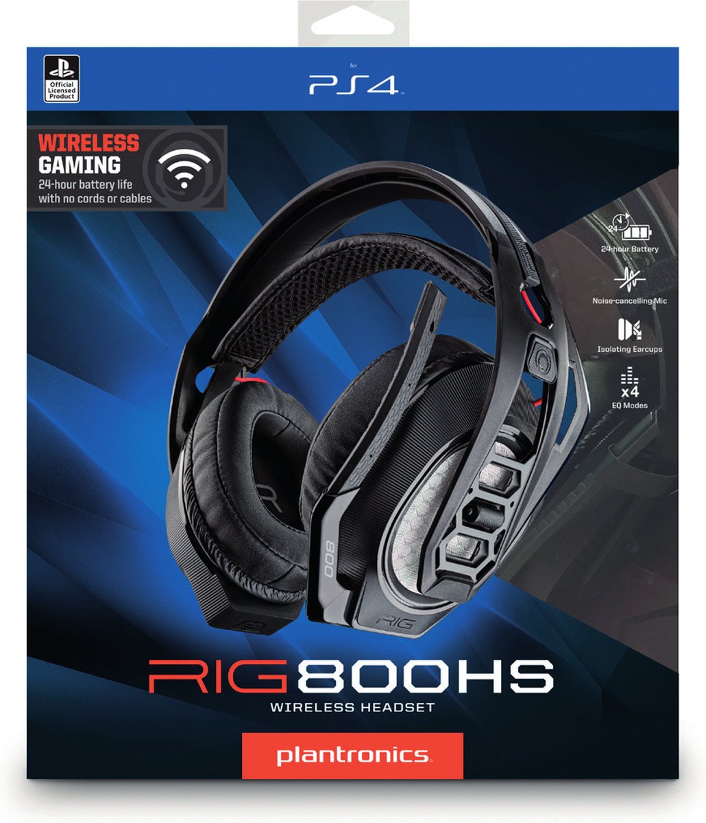 Nacon RIG 800HS - Draadloze Gaming Headset - Official Licensed - PS4 & PS5
