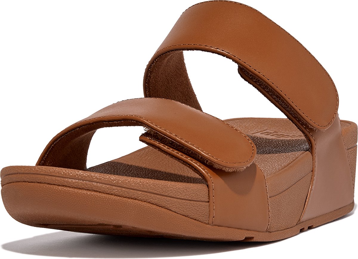 FitFlop - maat 38 - Lulu Adjustable Leather Slides