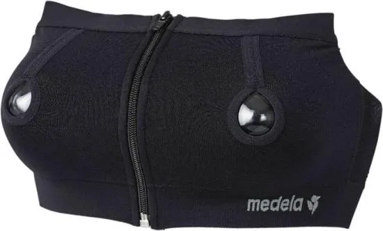 Medela  - S - Easy Expression Bustier  Zwart