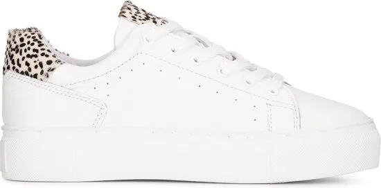 PS Poelman - Maat 40 - TITULAR Dames Sneakers - Wit met combinatie