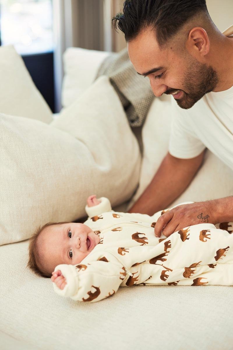 Jollein Baby Slaapzak Met Afritsbare Mouw 90cm - Savannah