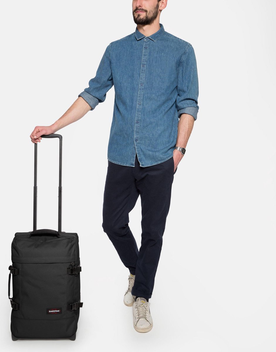 Eastpak Reistas met wielen Tranverz S 51 cm - zwart