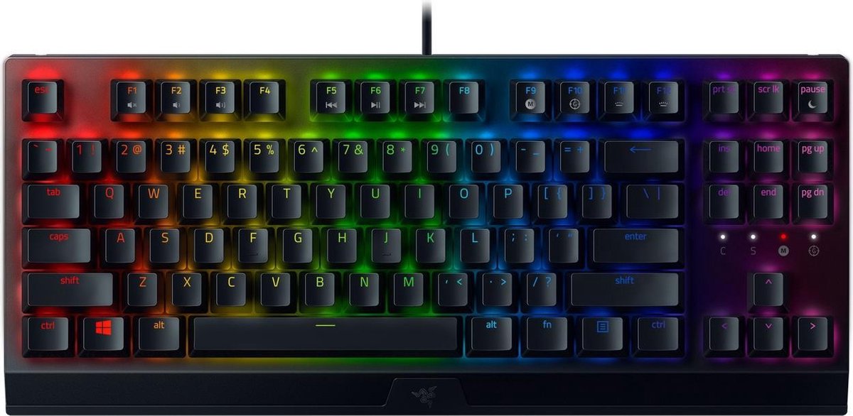 Razer BlackWidow V3 Tenkeyless Qwerty Gaming Toetsenbord - Groene Switch