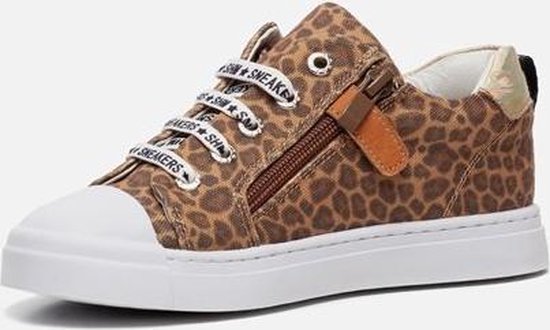 Shoesme Meisjes Sneaker - mt 27 - Leopardo