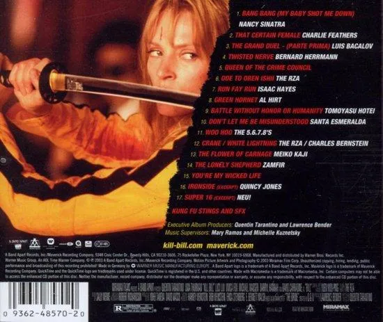 Kill Bill(Ost) - Original Soundtrack - CD