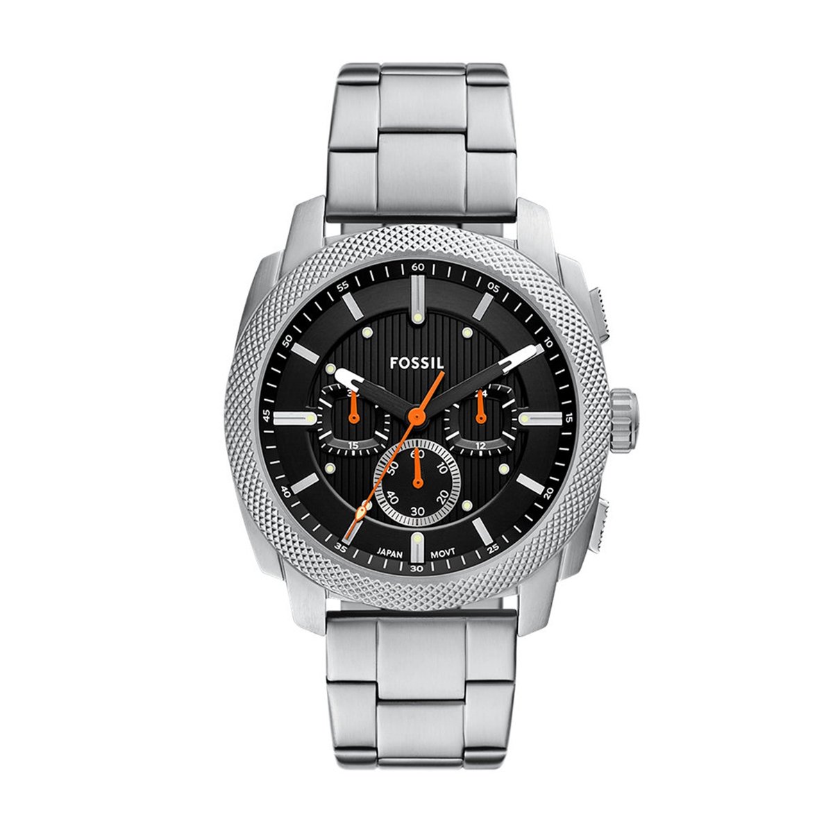 horloge, polsh, roestvrij staal, analoge klok, chronograaf