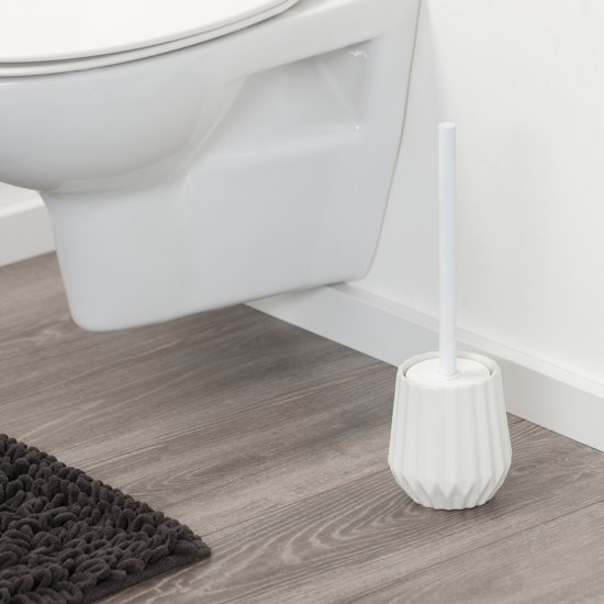 Sealskin Arte Toiletborstel met houder - Wit