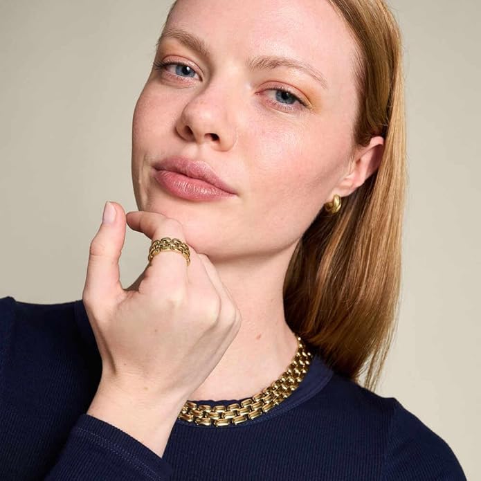 ouderwetse, neutraal, ring, ketting, spijker