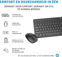 HP 230 - Draadloos Toetsenbord met Muis - Azerty - Zwart