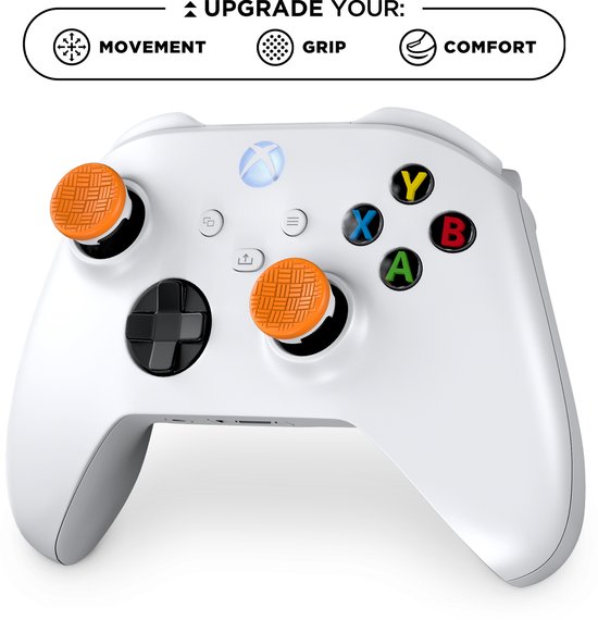 KontrolFreek Sports Omni Thumbsticks - Oranje/Wit (Xbox)