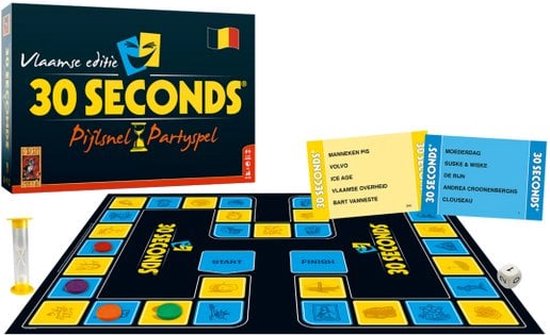 999 Games - 30 Seconds ® Vlaamse Editie Bordspel - Partyspel