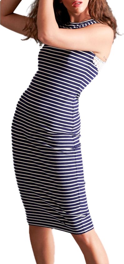 Superdry - Maat M - Lily Crochet Insert Dames Jurk